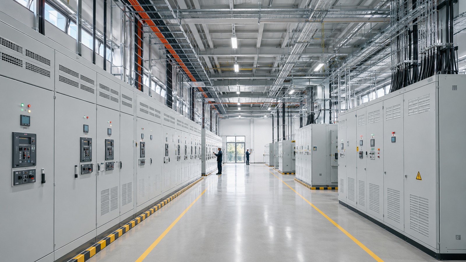 Hệ thống HVAC và tuyến kỹ thuật trong nhà xưởng