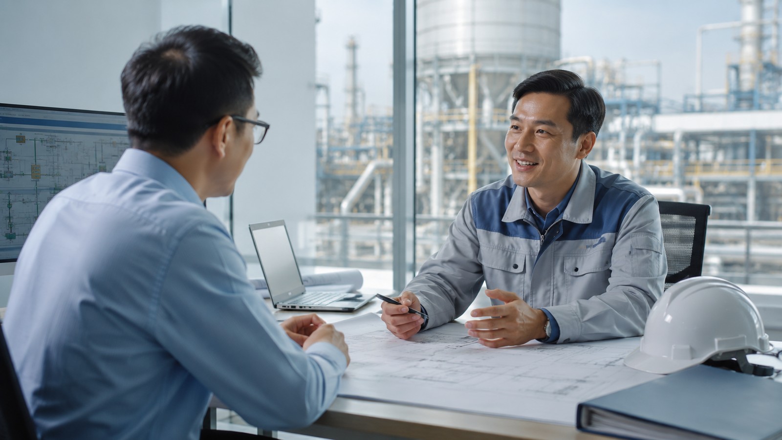 Các bên phối hợp kỹ thuật trong dự án công nghiệp